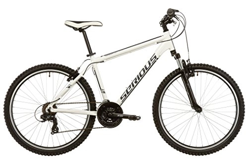 Road Bike : Serious Rockville MTB Hardtail 26" white / black Frame size 55 cm 2017 hardtail bike