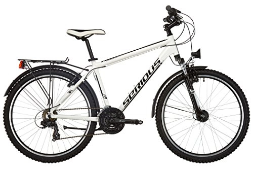 Road Bike : Serious Rockville Street MTB Hardtail 26" white / black Frame size 55 cm 2017 hardtail bike