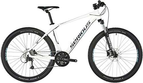 Road Bike : SERIOUS Shoreline MTB Hardtail 27, 5" white Frame Size 46cm 2018 hardtail bike