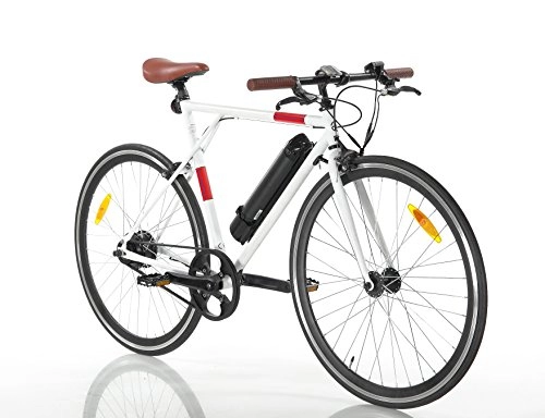 Road Bike : Single Speed Electric Bike - 250W Premium Electric Bicycle