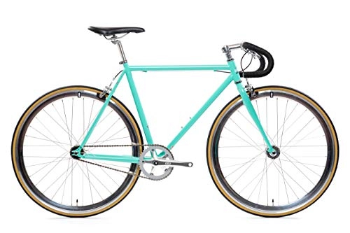Road Bike : State Bicycle Co. Unisex's Delfin Bike, Turquoise, 46 cm