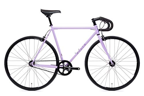 Road Bike : State Bicycle Co. Unisex's Fixed Gear Bike, Perplexing Purple, 49 cm