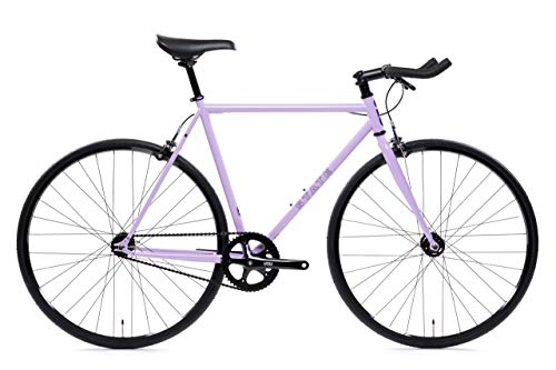 Road Bike : State Bicycle Co. Unisex's Fixed Gear Bike, Purple, 49 cm