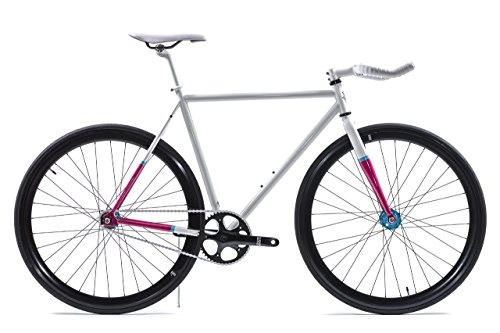Road Bike : State Bicycle Unisex's Core Model Fixed Gear Bicycle-La Fleur 2.0, 49 cm