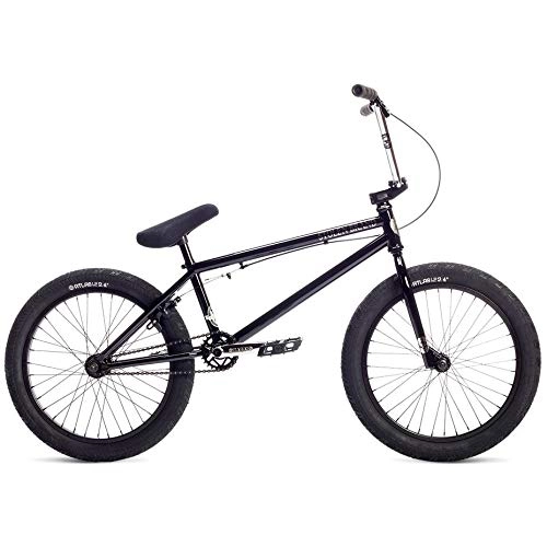 Road Bike : Stolen Heist 20" 2019 Freestyle BMX Bike (21" - Black)