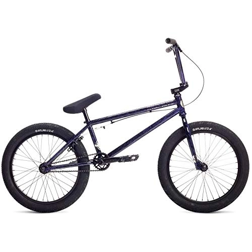 Road Bike : Stolen Heist 20" 2019 Freestyle BMX Bike (21" - Purple)