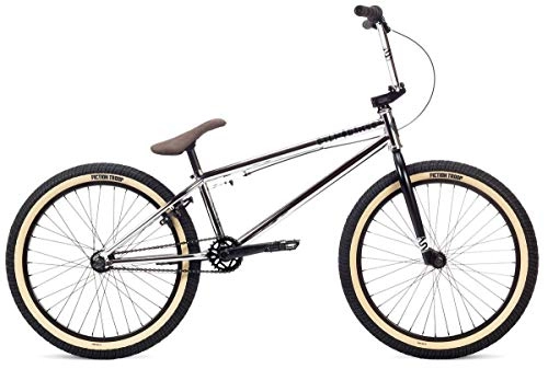 Road Bike : Stolen Spade 22" 2019 BMX Freestyle Bike (22.25" - Chrome)