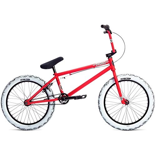 Road Bike : Stolen Stereo 20" 2019 Freestyle BMX Bike (20.75" - Red)