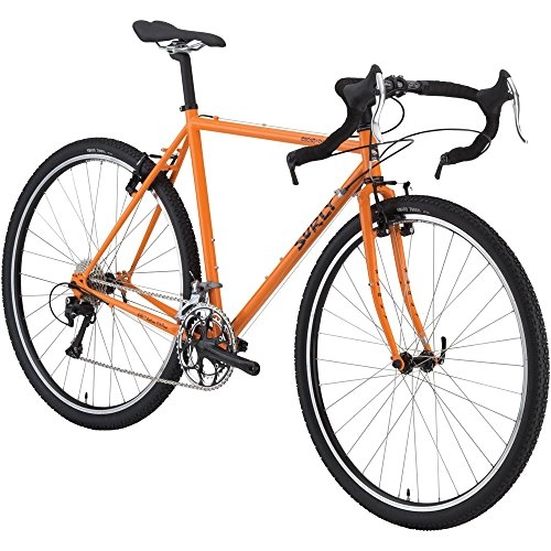 Road Bike : Surly Cross Check 10 speed bike 42cm tangerine