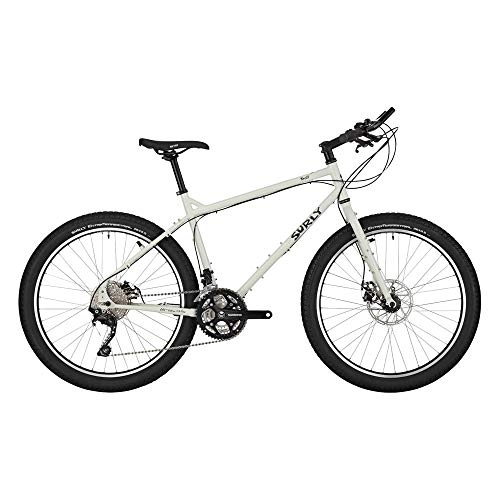 Road Bike : Surly Troll 26" Utility Mountain Bike Salt Shaker White Large