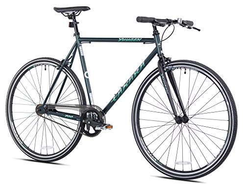 Road Bike : Takara Tomy Unisex's Yuugen Bicycle, Green, L