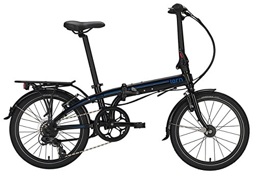 Road Bike : tern Link C8 folding bike 20" black 2016 folding bike