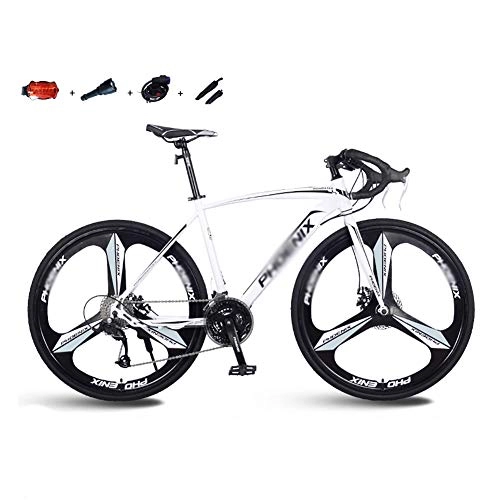 Road Bike : TOOLS Off-road Bike Mountain Bike Road Bicycle Men's MTB 27 Speed 26 Inch Wheels For Adult Womens (Color : White)