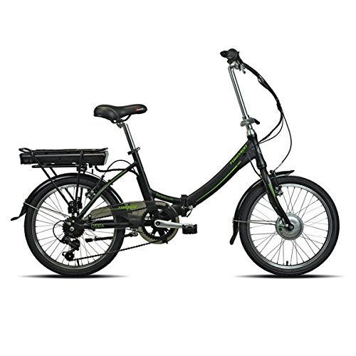 Road Bike : Torpado Lybra 20-Inch Folding e-Bike - Bafang Front Engine 6-Speed - (City Electric)