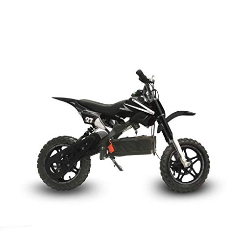 Road Bike : TOX MAF Evolution E800 Electric Dirt Bike 800 watt motor 36 volt - Black