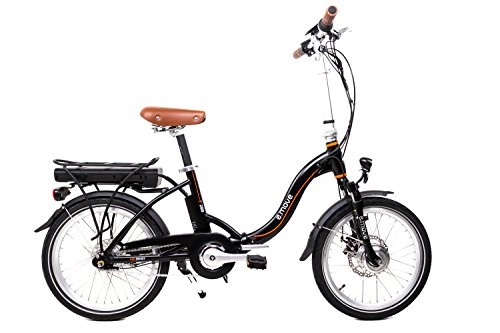 Road Bike : Unknown 20-Inch Aluminium Move Electric Folding Electric Bike Bicycle Pedelec Shimano Nexus 7Disc