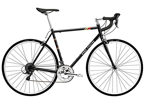 Road Bike : VELETA Retro Road BikeBlack, black