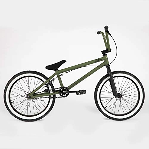 Road Bike : Venom Bikes 20 inch BMX - ARMY GREEN