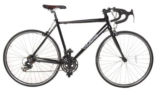 Road Bike : Vilano Aluminum Road Bike 21 Speed Shimano, Black, 58cm Large