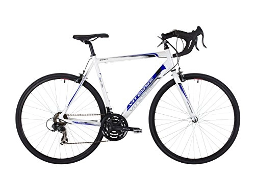 Road Bike : Vitesse Swift Unisex 55.5cm frame / 700c wheels, Alloy aero frame, 21 Speed Road Bike - White
