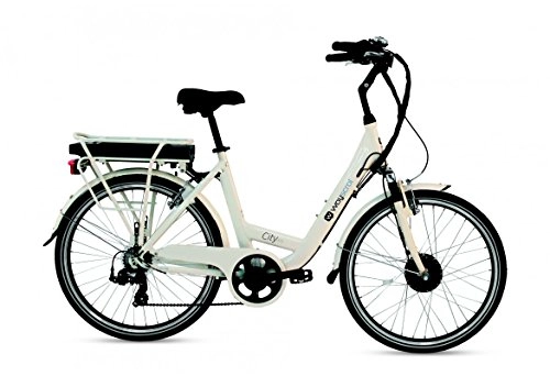 Road Bike : Wayscral City 41536 V Electric Bicycle, white, 6.6 Ah