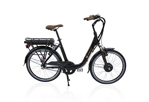 Road Bike : wayscral City 425Electric Bike 36V, brown, 6.6 Ah
