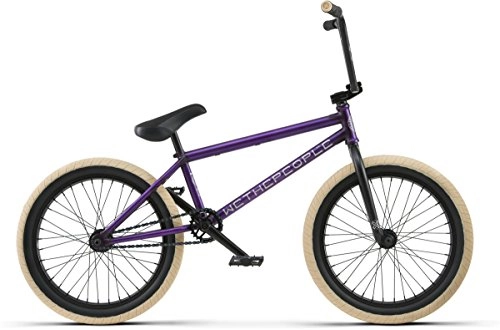 Road Bike : We The People BMX Reason FC Complete Bike 2018 Matt Translucent Purple