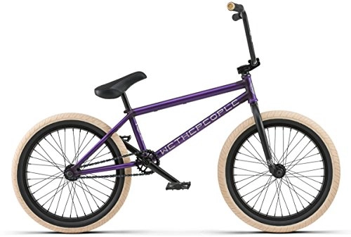 Road Bike : Wethepeople Reason 20'' 2018 Freestyle BMX Bike (20.75" - Purple)