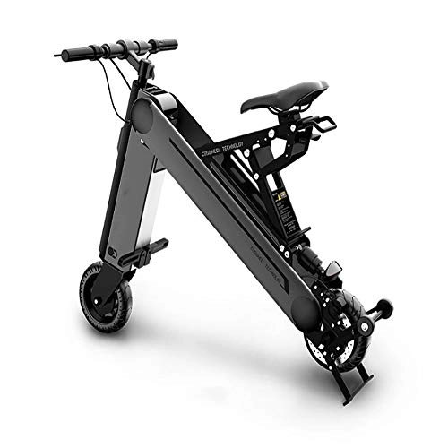 Road Bike : Xiuxiu APP Smart Electric Bicycle, 1-Second Folding, 350W Portable 8 Inches Wheels, Bluetooth Connection