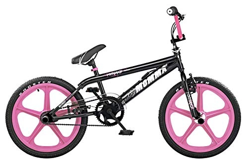 Road Bike : XN Skyway Freestyle Gyro BMX Bike - 20" Mag Wheels, Black / Pink