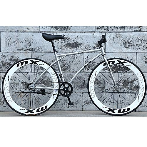 Road Bike : YXWJ 26 Inches Bicycle Road Bike For Women Student Adult Wheel Cruiser Dual Disc Brake Lightweight Aluminum Full Suspension Frame Road Bike