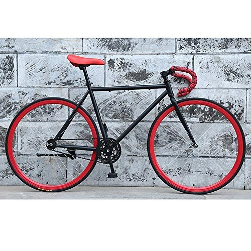 Road Bike : YXWJ 26 Inches Bicycle Road Bike Ultra Light Aluminum Alloy Double Disc Brakes Variable Speed Bicycle Bend Student Bicycle Racing Bike