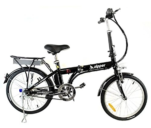 Road Bike : Z2 Compact Folding Electric Bike 20" - Onyx Black