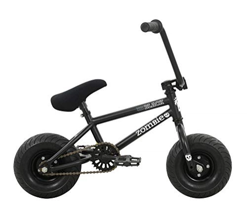 Road Bike : Zombie 10" BLACK Mini BMX Rocker BIKE - Kids Bicycle for Boys