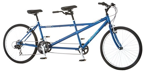 Tandem Bike : Pacific Dualie Tandem Bicycle w / 26inch Wheels, Blue, One Size