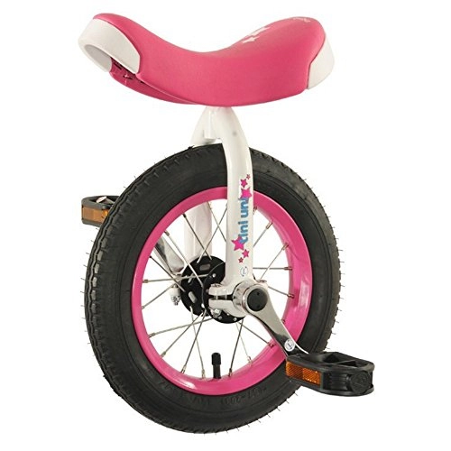 Unicycles : 12" TiniUni Unicycle - Pink