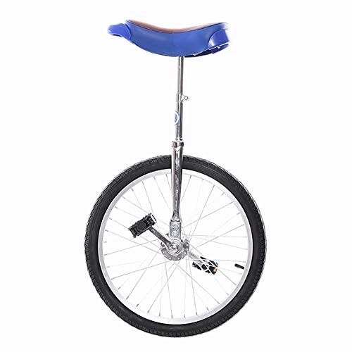 Unicycles : 16 / 20 / 24 Inch Unicycle For Big Kids / Adults / Men / Women, Anti-Skid Alloy Rim Fitness Exercise Pedal Bike With Adjustable Seat, Best Birthday Gift Durable