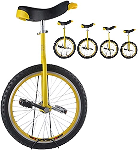 Unicycles : 16-24 inch Wheelbarrow Children / Adult Wheelbarrow Anti-Skid Mountain tire Balance Bike Exercise (Size : 20inch)