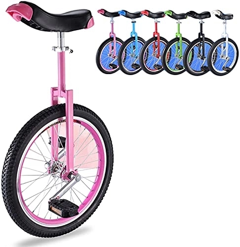 Unicycles : 18-inch Aluminum Alloy Frame Unicycle Children / boy / Girl Beginner Unicycle Outdoor Sports Mountain Bike Fitness Exercise Balance Riding Exercise