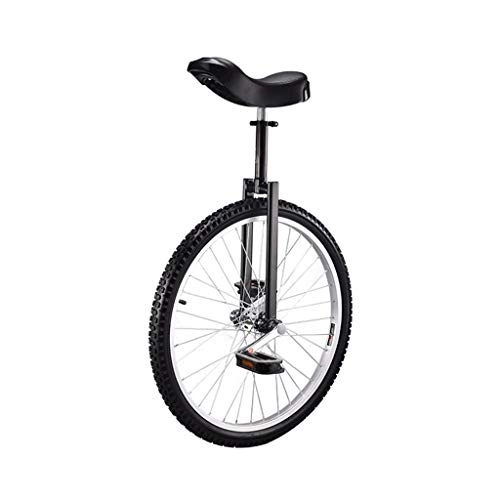 Unicycles : 20 24 Inch Wheel Unicycle, Unicycles For Adults Kids Beginner Teen Girls Boys Balance Bike, High-Strength Manganese Steel Fork, Aluminum Alloy Buckle, Non-Slip Tires, Seat Adjustable, Acrobatic Unicycle
