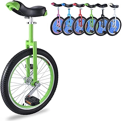 Unicycles : 20-inchUnisex Children's / Adult Beginners Unicycle Steel Frame and Alloy Rims Load-Bearing 150 kg Best Birthday Gift