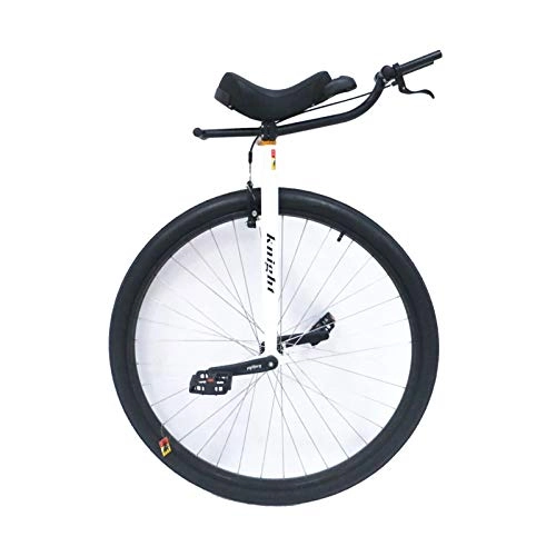 Unicycles : 28"(71cm) Unicycle with Handle And Brakes, Adults Oversized Heavy Duty Balance Bike for Tall People Height From 160-195cm (63"-77"), Load 150kg / 330Lb