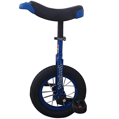 Unicycles : aedouqhr Small 12in Wheel for Little Kids / Children, Balance Exercise Bike, The to Daughters / Sons (Color : Blue, Size : 12" wheel)