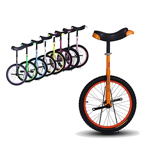Unicycles : AHAI YU Competition Unicycle Balance Sturdy 16 / 18 / 20 / 24 Inch Unicycles For Beginner / Teenagers, With Leakproof Butyl Tire Wheel Cycling Outdoor Sports Fitness Exercise Health