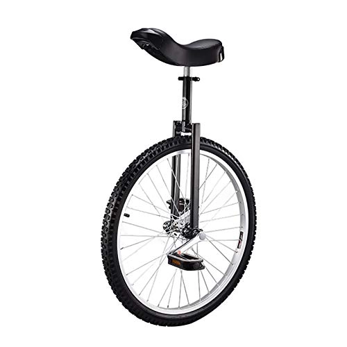 Unicycles : AHAI YU Competition Unicycle Balance Sturdy 16 / 18 / 20 / 24 Inch Unicycles For Beginner / Teenagers, With Leakproof Butyl Tire Wheel Cycling Outdoor Sports Fitness Exercise Health (Size : 24INCH WHEEL)