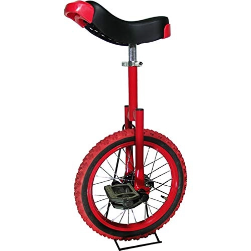 Unicycles : AHAI YU Competition Unicycle Balance Sturdy 20 Inch Unicycles For Beginner / Teenagers, With Leakproof Butyl Tire Wheel Cycling Outdoor Sports Fitness Exercise Health (Color : RED1)