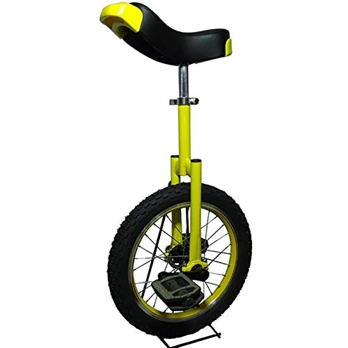 Unicycles : AHAI YU Competition Unicycle Balance Sturdy 20 Inch Unicycles For Beginner / Teenagers, With Leakproof Butyl Tire Wheel Cycling Outdoor Sports Fitness Exercise Health (Color : YELLOW2)