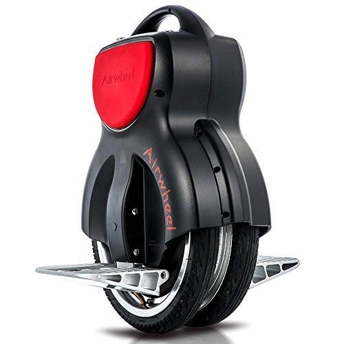 Unicycles : AIRWHEEL Q1 Mini Electric Unicycle with Dual Wheel (black, 130WH)
