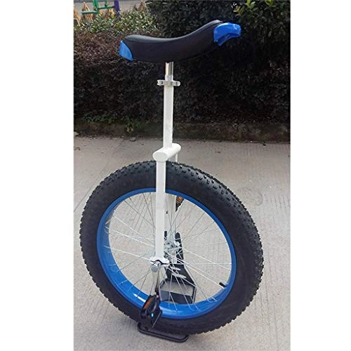 Unicycles : AUKLM Comfort Bikes Aerobic exercise 20 24 Inch Wheel Unicycle For Kids Adults Beginner Teen, Unicycles Comfort Saddle Seat Non-slip Extra Thick Tires, Outdoor Balance Off-road Cyc