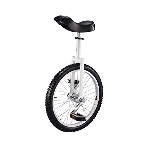 Unicycles : AUKLM Comfort Bikes Aerobic exercise20 24 Inch Wheel Unicycle, Unicycles For Adults Kids Beginner Teen Girls Boys Balance Bike, High-Strength Manganese Steel Fork, Aluminum Alloy Buc